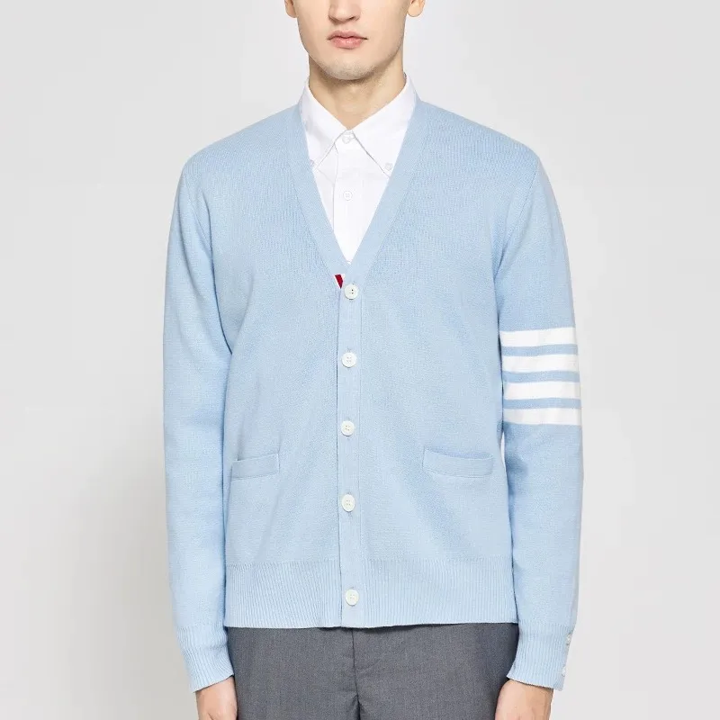 ：M 04 （TBClassic ） THOM BROWNE .TBClassic Breathable Same Style ：White/Navy Blue /Gray/ Blue Size：1/2/3/4